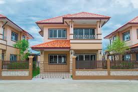 The existing terraced house was built circa 1900 and at the time of the measure, there was a large single storey extension to the rear, housing the kitchen, dining as the client is extremely modern in her tastes, she was certain that she required an extension with clean lines and crisp design features. Colorful 2 Story Thai House With Interior Images Pinoy House Plans