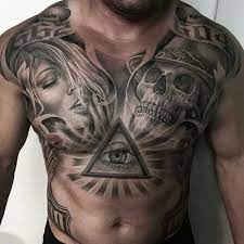 125 Best Skull Tattoos For Men Cool Designs Ideas 2021 Guide Skull Tattoos For Men Cool Chest Tattoos Tattoo Designs Men