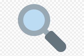 This is a magnifying glass inclined 45 degrees to the lefts. Left Pointing Magnifying Glass Emoji Loupe Emoji Free Transparent Png Clipart Images Download