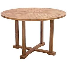 Zuo Regatta Natural Wood Round Outdoor Dining Table 1y198 Lamps Plus Round Outdoor Dining Table Dining Table Outdoor Dining Table