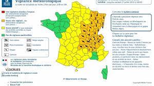 Sept départements en vigilance orange orages. La Drome Et L Ardeche En Vigilance Orange A La Canicule Puis Aux Orages