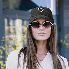 Vintage Washed Baseball Cap Women