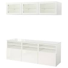Brimnes Tv Storage Combination Glass Doors White 126x16 1 8x74 3 4 Ikea Tv Storage Ikea Glass Cabinet Doors