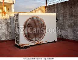 You can control using the lcd remote control or the. View Of A Mini Split Air Conditioner Condensing Unit Outdoor On A Roof Canstock