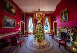 White House Christmas Volunteers 2022 See How The Bidens Have Decorated For Their 1St White House Christmas : Npr