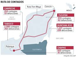 La zona de los ríos recibe el tren maya a su paso por el tramo 1. Covid 19 Pega Con Tubo A Ruta Del Tren Maya Sureste En Alerta Spanish Version Periodico Digital Centroamericano Y Del Caribe