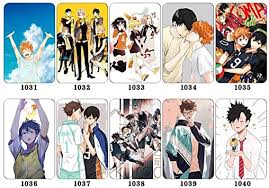 Just jump right into it! Dili Bala High Volleyball Anime Haikyuu 10pcs Set Crystal Card Stickers Waterproof Anime Cartoon Photo Card Bus Id Card Stickers H04 Amazon De Toys Games