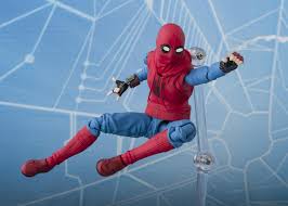 Homecoming costume designs, ryan meinerding. Spider Man Homecoming Sh Figuarts Homemade Suit Spider Man U S Release The Toyark News