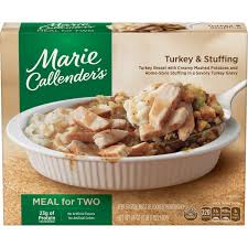 North american chain provides company history, job openings and restaurant locations. Marie Callenders Meal For Two Multi Serve Frozen Dinner Turkey Stuffing 24 Ounce Walmart Com Walmart Com
