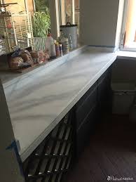 A paint kit, such as the giani countertop paint kit, has all you need in one box with instructions to create the marble. This Dated Granite Countertop Looks Like Marble Now Just By Using Paint