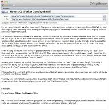 Best Response To Starbucks Cease And Desist Letter Ever Goodbye Email Goodbye Email To Coworkers Farewell Email To Coworkers