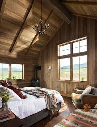 An Elegantly Rustic Cabin In Steamboat Springs Mountain Living Cabin Bedroom Decor Cabin Living Cabin Interiors