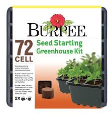 Feeds up to 3 months with burpee organic plant food the most advanced natural fertilizer two times the amount of nitrogen compared to national brand Amazon Com Burpee Seed Starting Kits