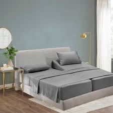 Lit double 100% coton couleur : Draps Et Taies D Oreiller Taille Tres Grand Separe Wayfair Ca