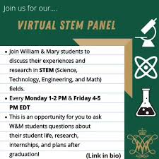 Academic identification process and assessment tools. Join The Virtual William Mary Undergraduate Admission