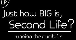 Just How Big Is Second Life A Short Video Infographic Second Life Life Infographic
