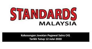 30, persiaran perdana presint 4 62624 putrajaya. Jawatan Kosong Pegawai Sains Di Jabatan Standard Malaysia Jsm Tarikh Tutup 12 Julai 2020