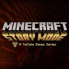 Hasil gambar untuk minecraft story mode logo