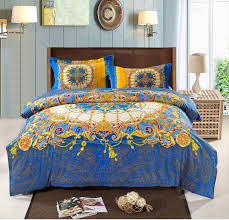 Bohemian chic at its best, thornwood's stylized floral medallions are brought to life in elaborate crewel embroidery. Bohemian Bedding Set Thicken Cotton Brushed Comforter Bedding Sets Bedsheet Quilt Cover Set Bedspreads King Size Bed Linen King Size Bed Linen Bed Linenbohemian Bedding Sets Aliexpress