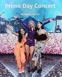 Becky G With Taylor Swift And Dua Lipa On Stage Of Primeday Today In Nyc Follow Taylor Swift Taylor Swift Pictures Taylor Alison Swift