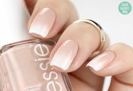 French Nails Verlauf Essie Nagellack Design Nagellack