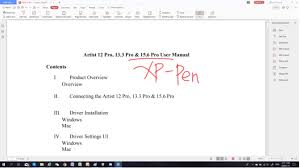How To Use Wps Office To Sign Or Hand Write On A Pdf Document Xp Pen