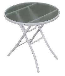 24 Round Folding Bistro Table Walmart Ca 24 Bistro Table Table Outdoor Decor