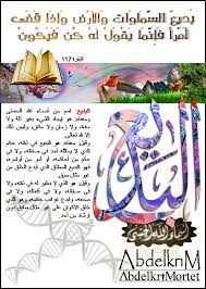 و ل ل ه الأ س م اء ال ح س ن ى ف اد ع وه ب ه ا اسم الله البديع Allah Calligraphy Ili