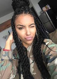 Senglanese Twists Hair Styles Expression Braiding Hair Braided Hairstyles