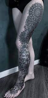 Awesome Leg Sleeve With Mandalas Laura Weller C Tattoo Artist Tattoo Leg Sleeve Leg Tattoos Women Leg Tattoos