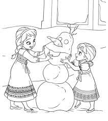 Includes elsa coloring pages, as well as olaf, kristoff, anna, hans, and other. 50 Beautiful Frozen Coloring Pages For Your Little Princess