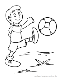 Malvorlage Fussball Sport Malvorlagen Ausmalbilder Ausmalen