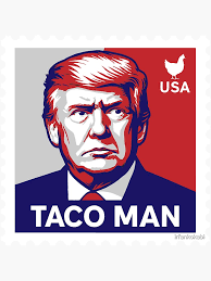 Taco Man Stickers for Sale