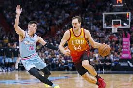 Kings san antonio spurs toronto raptors uncategorized utah jazz washington wizards watch nba replay. Utah Jazz Fall To Miami Heat 107 104 On The Road Deseret News