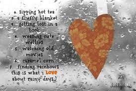 Love Rainy Days Spreuken Teksten Regen
