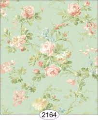 Juliet S Garden Floral Seafoam Doll House Wallpaper Dollhouse Wallpaper Dollhouse Miniatures