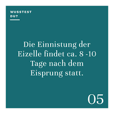 Tag mit den zellen der gebärmutterschleimhaut vollkommen bedeckt; Ava Women Wusstest Du Die Einnistung Der Eizelle Findet Facebook
