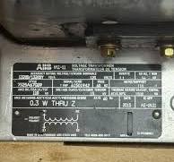 ABB VIZ-11 Transformer 110:1 13200 / 120V 7525A67G09