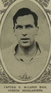 Capt David McLaren Bain (1891-1915)