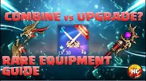 Revolution is pretty generous when it comes to rewards. Lineage 2 Revolution Equipment Guide Combing Vs Upgrading Weapons How To Get Rare Items Youtube