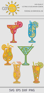 Find over 100+ of the best free martini images. 3d Layered Mandala Summer Cocktails Svg Bundle Cut Files 708464 Cut Files Design Bundles