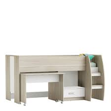 So findest du bei uns hochbetten mit schreibtisch darunter oder mit cleveren aufbewahrungslösungen, z. Kombi Bett Schreibtisch 1sch Bett Demeyere