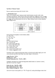 Untuk rumusnya dibedakan sesuai dengan armada yang dipilih yaitu darat, laut ataukah udara. Doc Uji Berat Volume Tanah Rizal Triono Academia Edu
