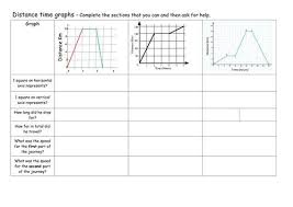 Search Tes Resources Distance Time Graphs Distance Time Graphs Worksheets Math Prep