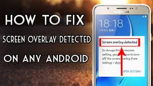How To Fix Samsung Screen Overlay Detected 100 Solved Youtube