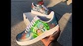 Rick and morty air force 1. Rick And Morty Custom Nike Air Force 1 S Get Schwifty Youtube