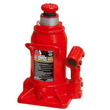 Big Red 12 Ton Low Profile Bottle Jack T91207 The Home Depot Bottle Jacks Bottle Hydraulic Cars