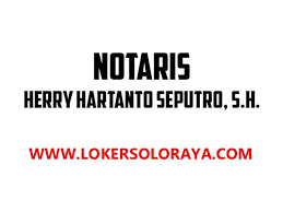 Tenaga pengajar/tentor kriteria lulusan s1 pendidikan : Loker Solo Lulusan Smp Dan Sma Di Kantor Notaris Herry Hartanto Seputro S H Portal Info Lowongan Kerja Terbaru Di Solo Raya Surakarta 2021