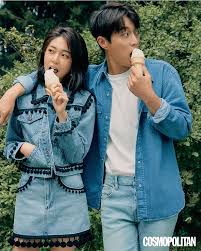 Baek Jin Hee Yoon Doo Joon For July 2018 Cosmopolitan Couch Kimchi Baek Jin Hee Yoon Doo Joon Korean Couple Photoshoot