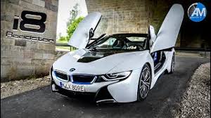 La bmw i8 è una vettura sportiva ecologica prodotta dal costruttore bavarese presentata al salone di francoforte nel 2009 come concept car e lanciata sul mercato nel. Bmw I8 Roadster Drive Sound Youtube